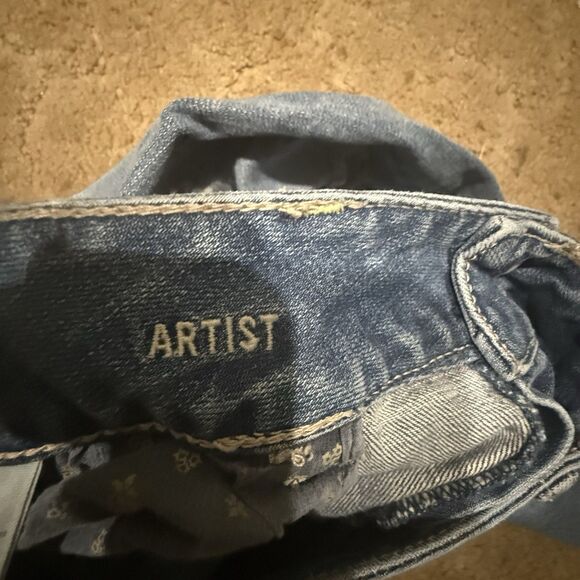 American Eagle Outfitters Women's Blue Boot Cut Jeans - Picture 6 of 9